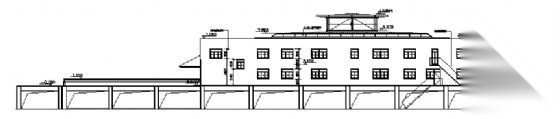 某汽车展厅建筑方案图cad施工图下载【ID:151463193】