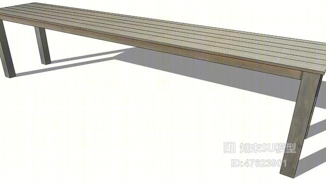 凳子SU模型下载【ID:47623901】