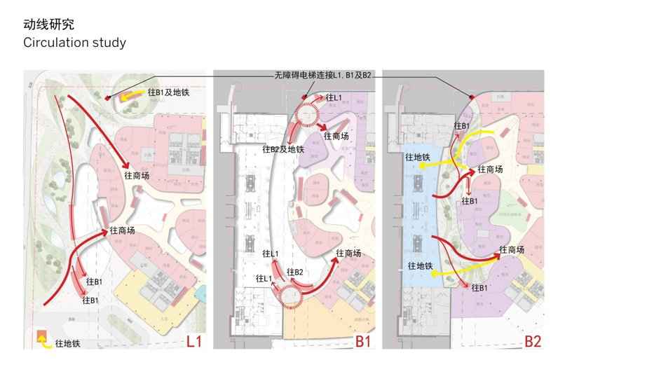 【上海】徐汇万科中心三期地库商业设计方案施工图下载【ID:166427130】