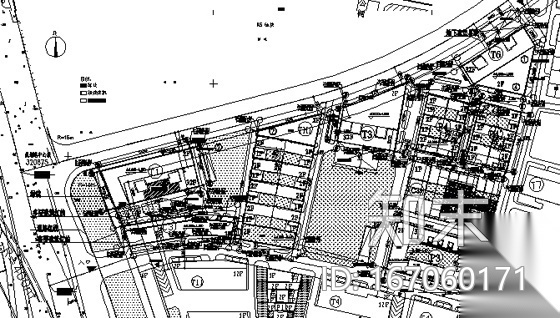 某国际新城住宅地下人防建筑施工图cad施工图下载【ID:167060171】