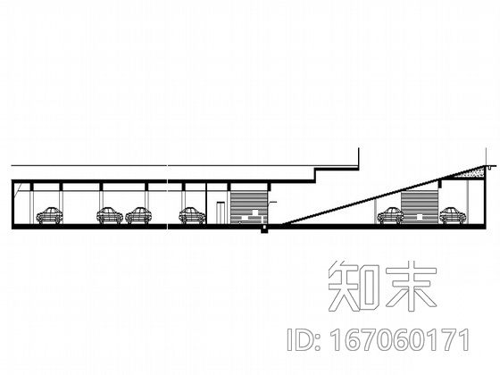 某国际新城住宅地下人防建筑施工图cad施工图下载【ID:167060171】