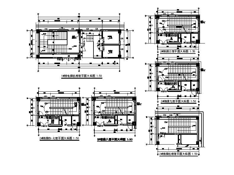 [深圳]高层框架结构护理医生活楼建筑施工图（含效果图...cad施工图下载【ID:151584167】