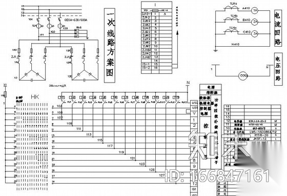 某1000KVA箱式变电站电气设计图cad施工图下载【ID:166847161】