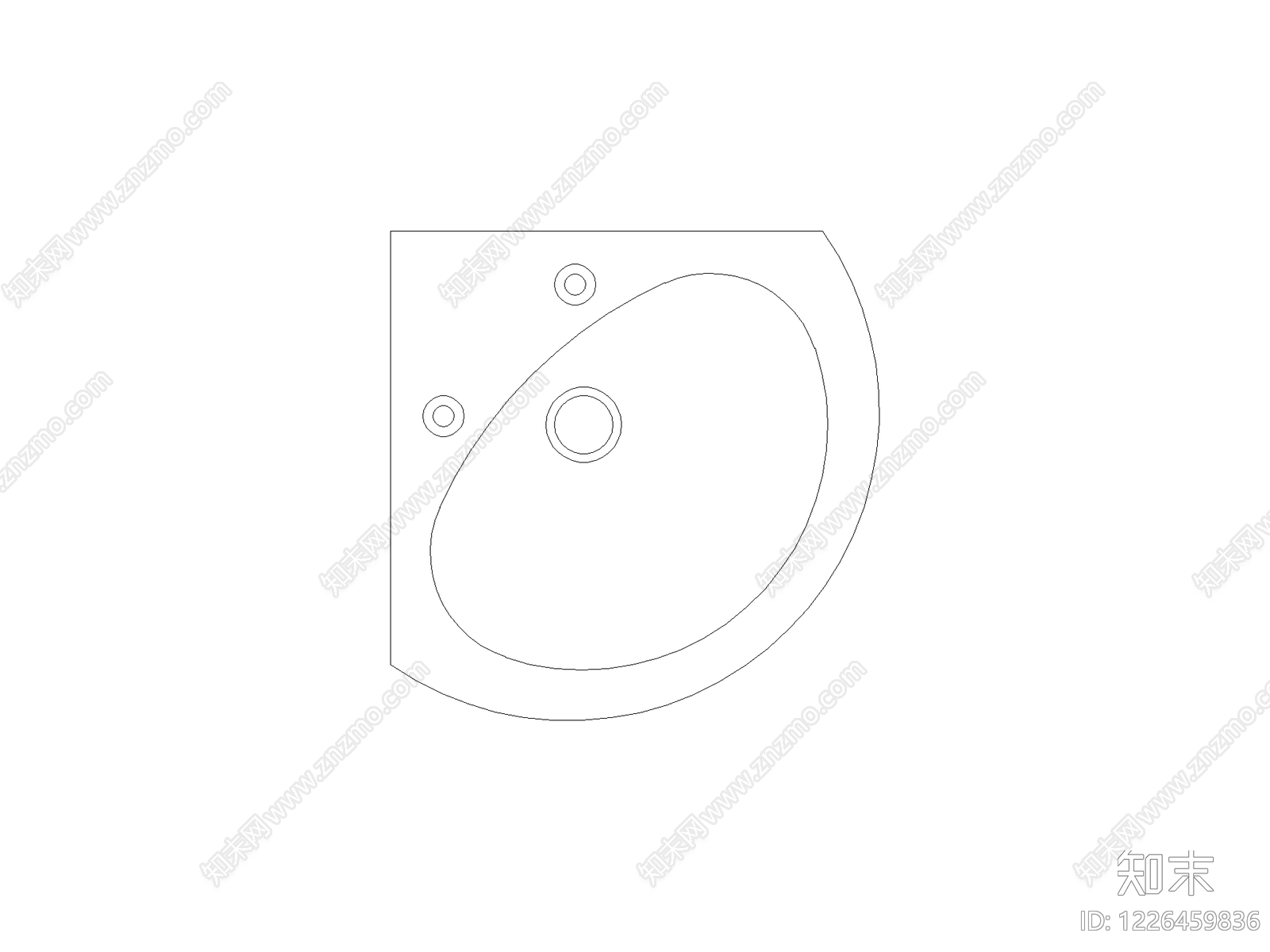卫浴设施cad施工图下载【ID:1226459836】