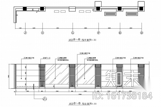 [浙江]国家级风景名胜山区金融服务大楼装修图cad施工图下载【ID:161738175】