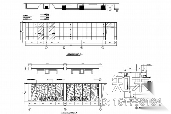 [浙江]国家级风景名胜山区金融服务大楼装修图cad施工图下载【ID:161738175】