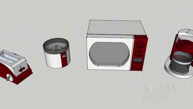 小型电器设置/设置迷你electrodomesticosSU模型下载【ID:67306494】