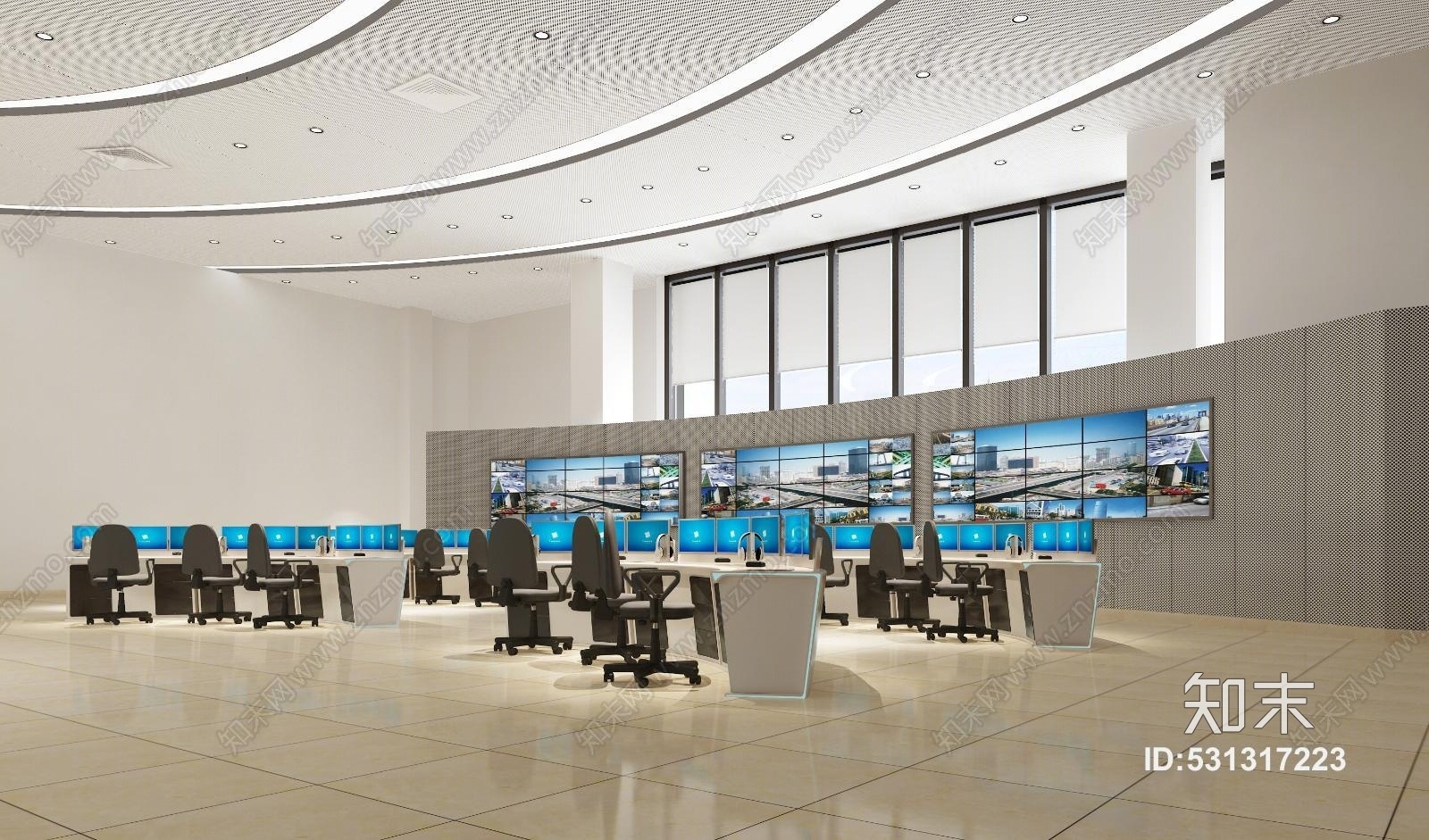 现代报告厅3D模型下载【ID:531317223】