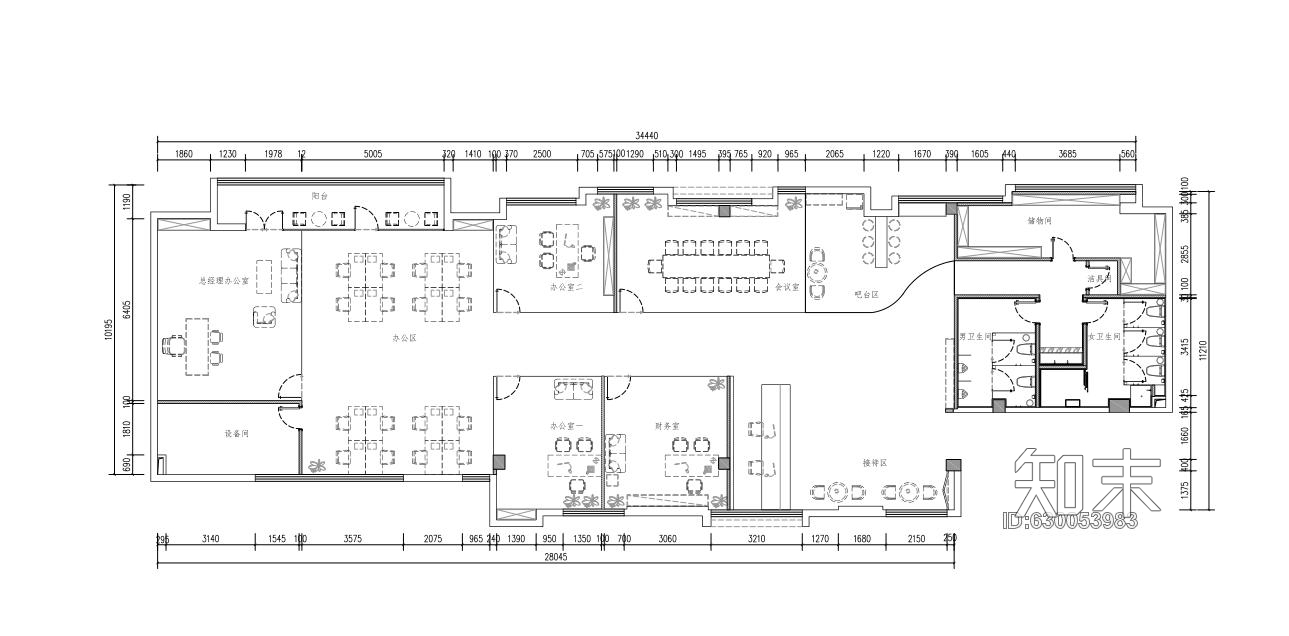 金螳螂-办公空间设计方案平面图+CAD+现场照片+施工过程+效果图施工图下载【ID:630053983】