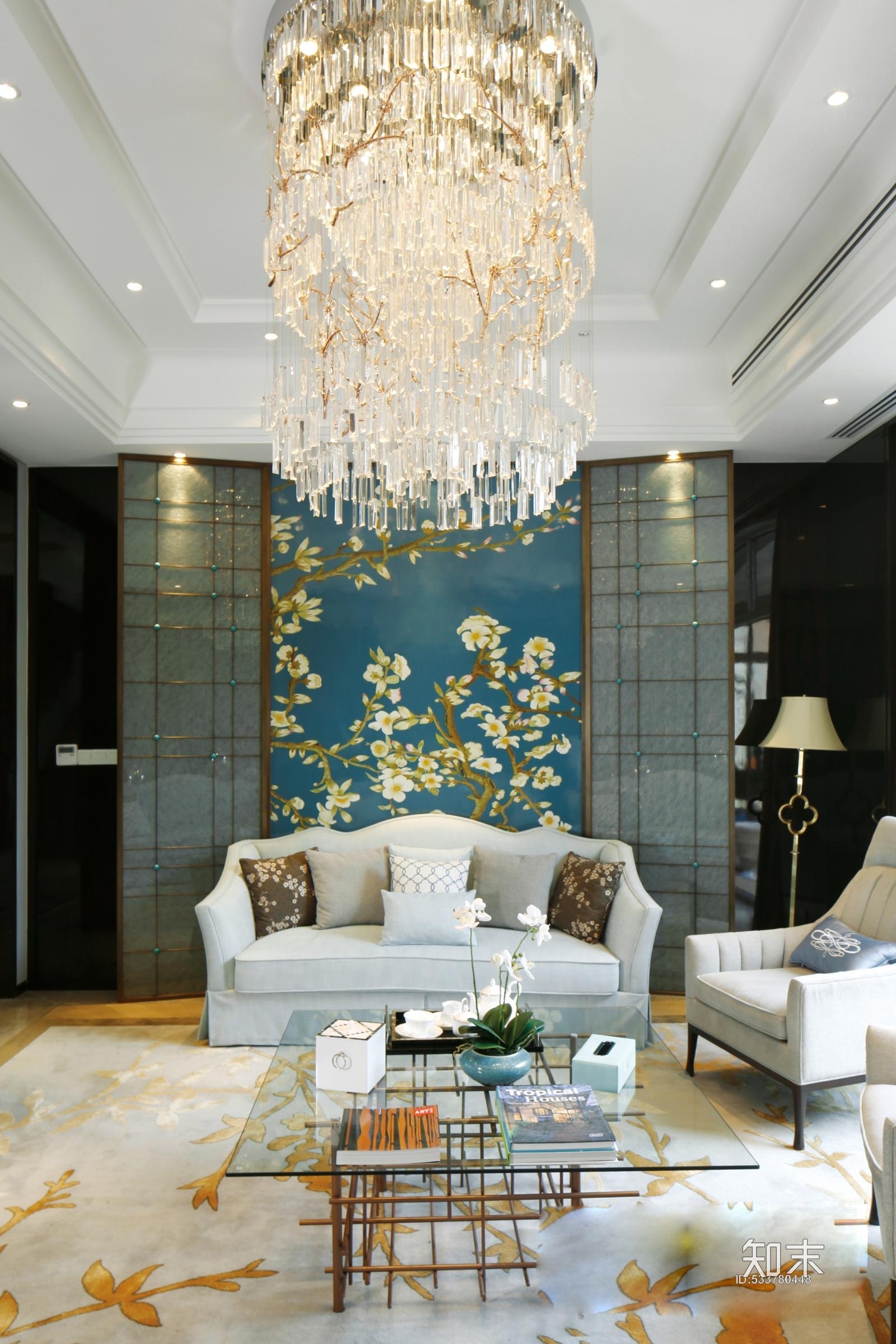 上海轩栾设计绿城·御园·法合别墅样板房施工图下载【ID:533780448】