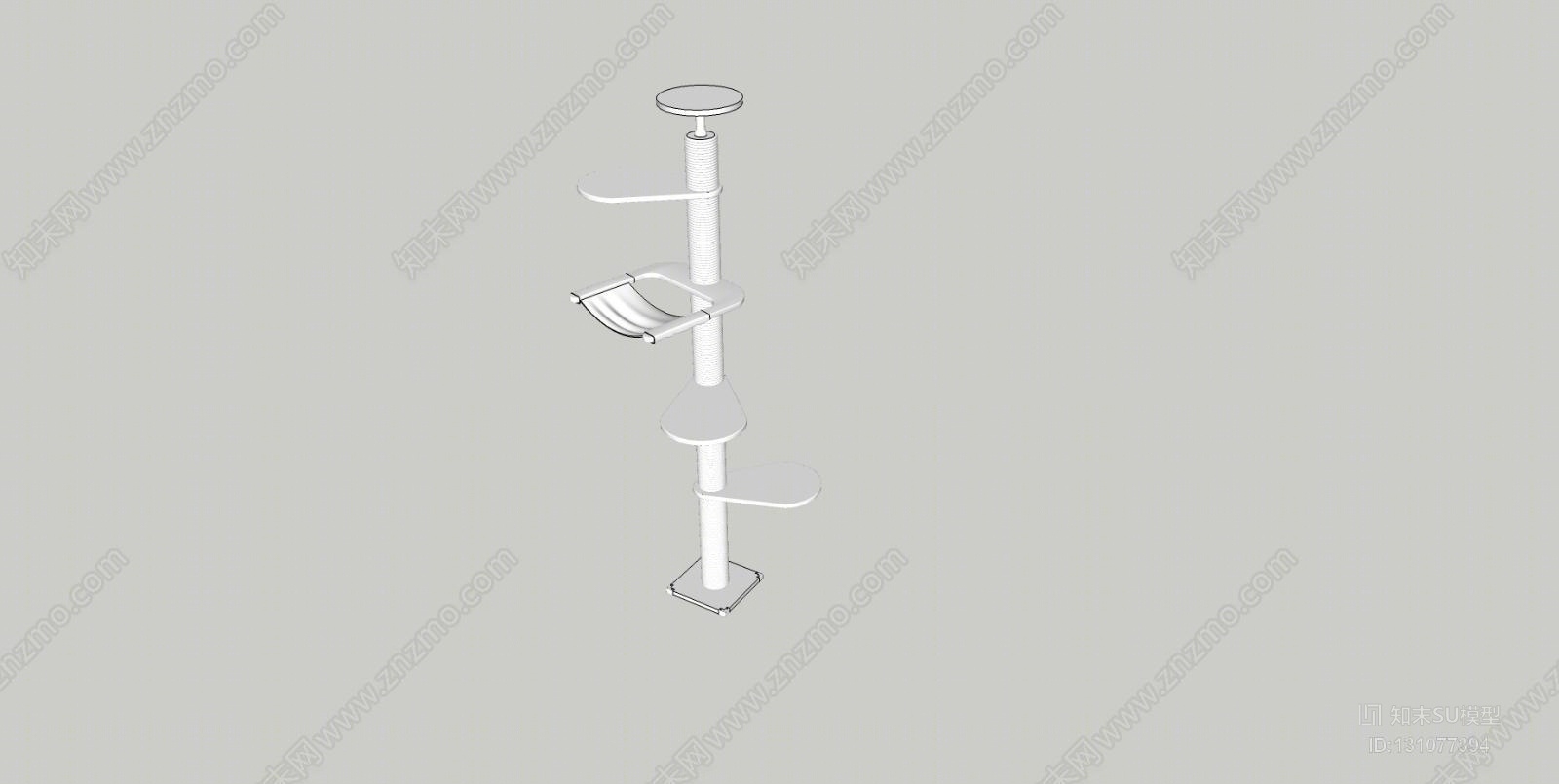 猫爬架SU模型下载【ID:131077394】