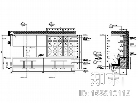 [云南]异域风情特色休闲度假餐厅CAD施工图（含效果图）cad施工图下载【ID:165910115】