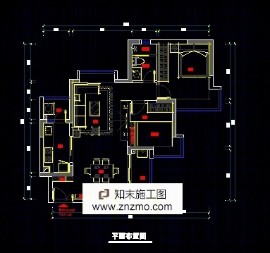 一套不错的施工图cad施工图下载【ID:36905561】