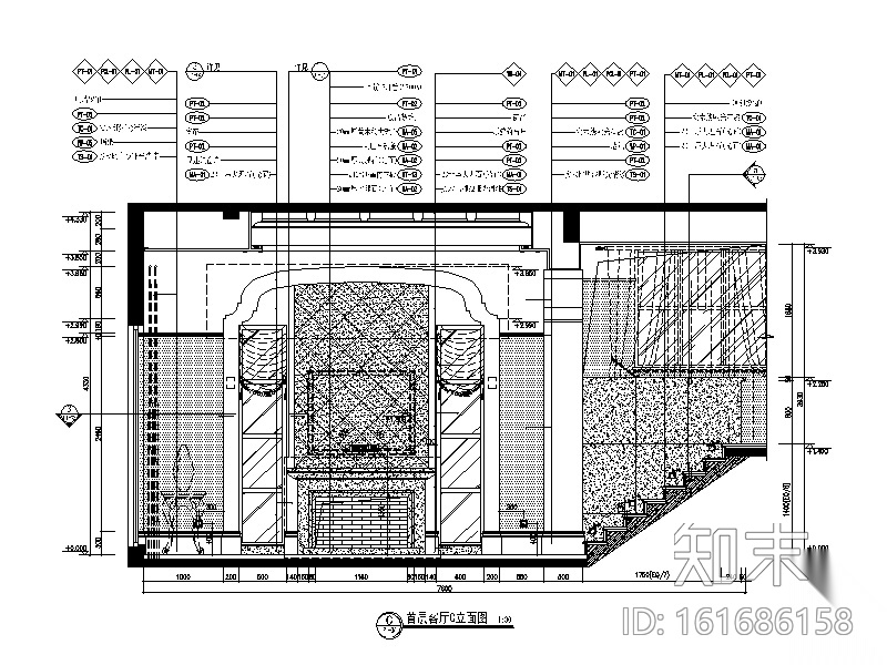 地中海别墅设计CAD施工图（含效果图、软装方案）cad施工图下载【ID:161686158】