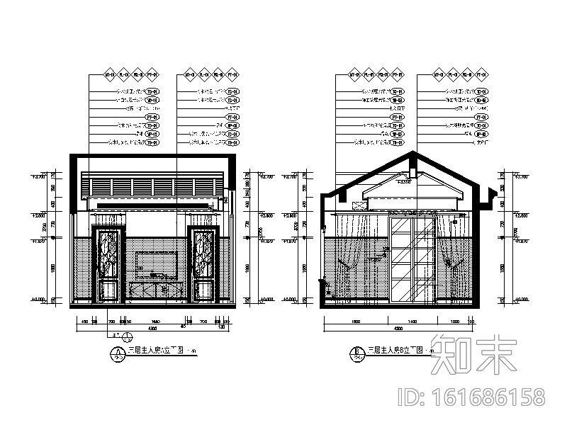 地中海别墅设计CAD施工图（含效果图、软装方案）cad施工图下载【ID:161686158】