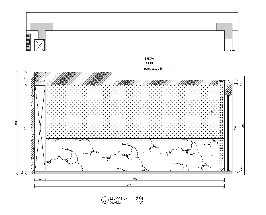 [浙江]杭州800m²现代轻奢别墅施工图_效果图施工图下载【ID:180359140】