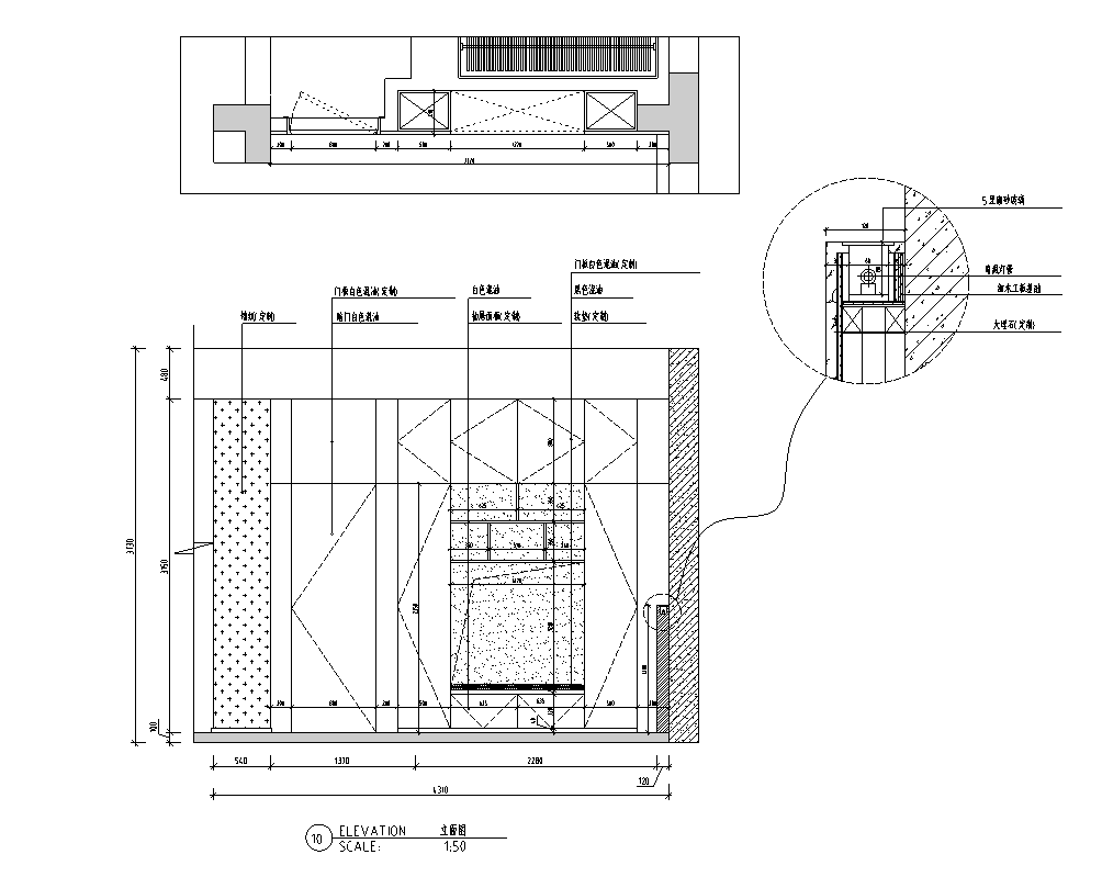 [浙江]杭州800m²现代轻奢别墅施工图_效果图施工图下载【ID:180359140】