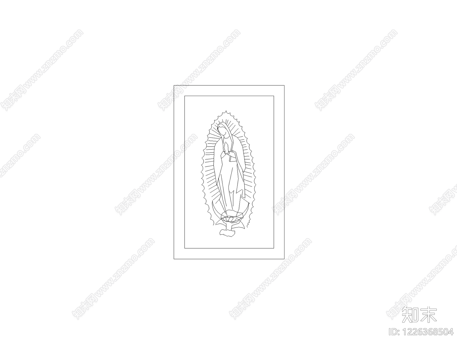 人物cad施工图下载【ID:1226368504】