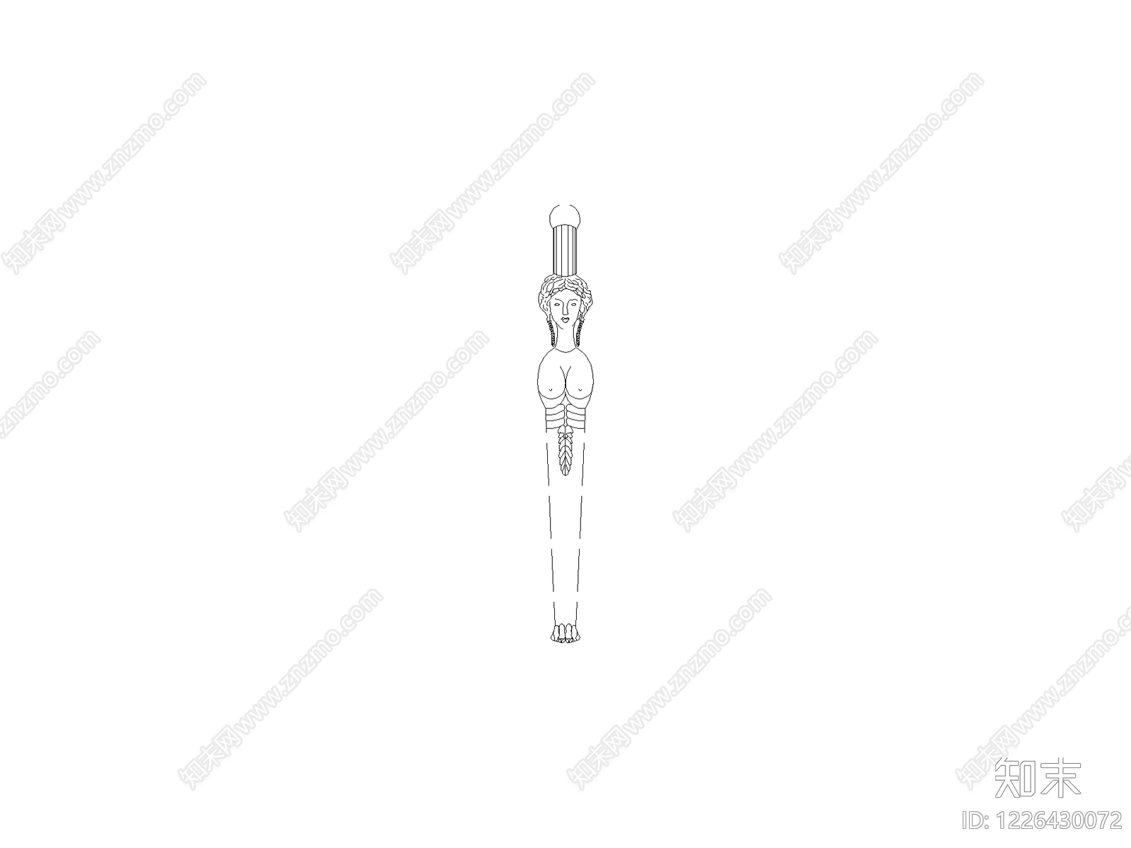 人物cad施工图下载【ID:1226430072】