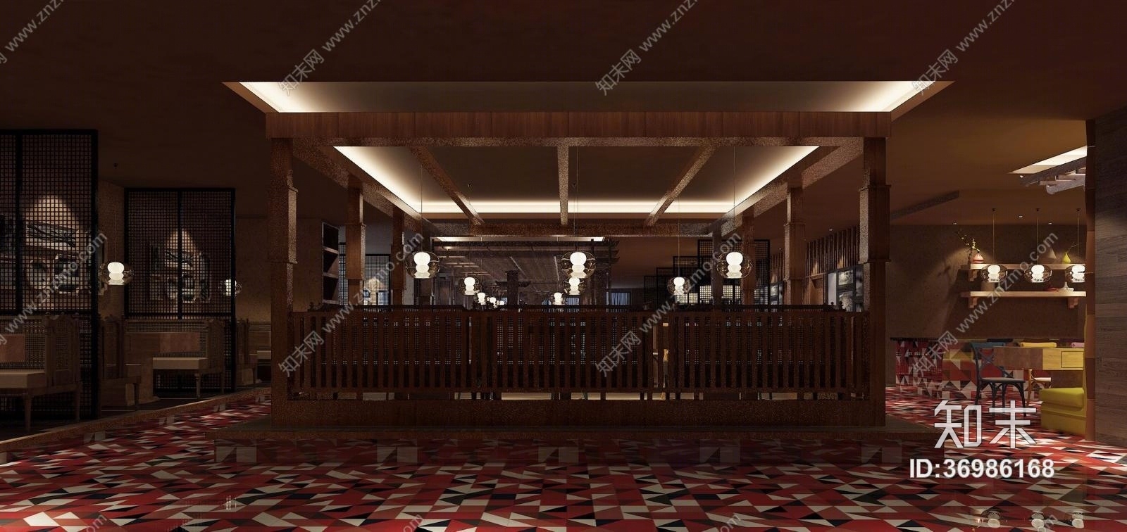 叙品设计（蒋国兴）--沙味传奇cad施工图下载【ID:36986168】