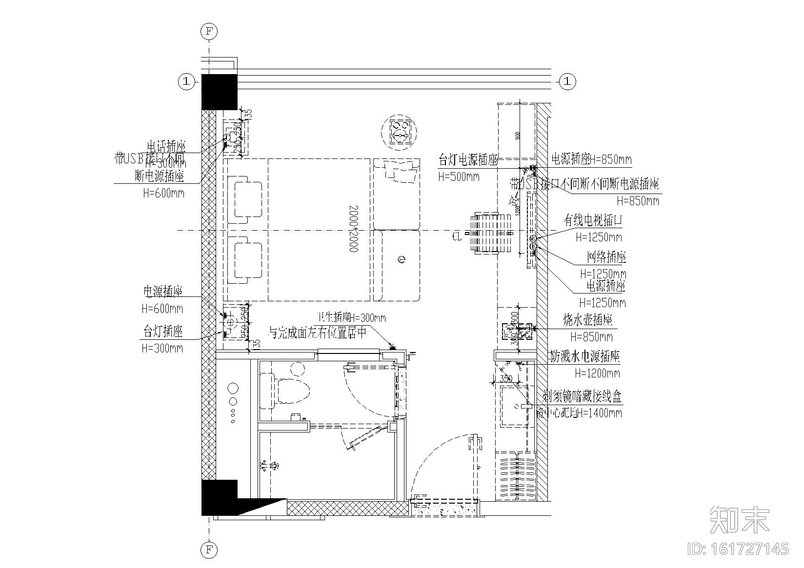 亚朵酒店济南高新店项目施工图+效果图施工图下载【ID:161727145】