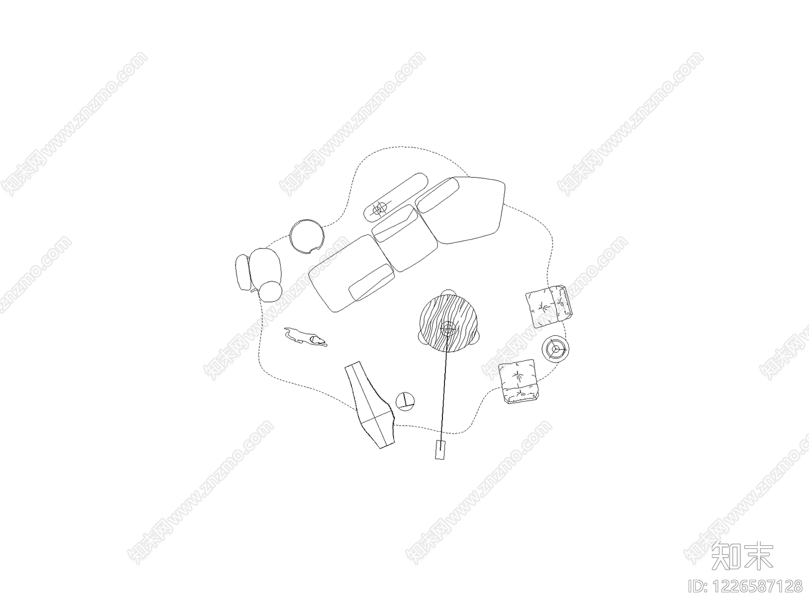 现代家装图库CAD图纸