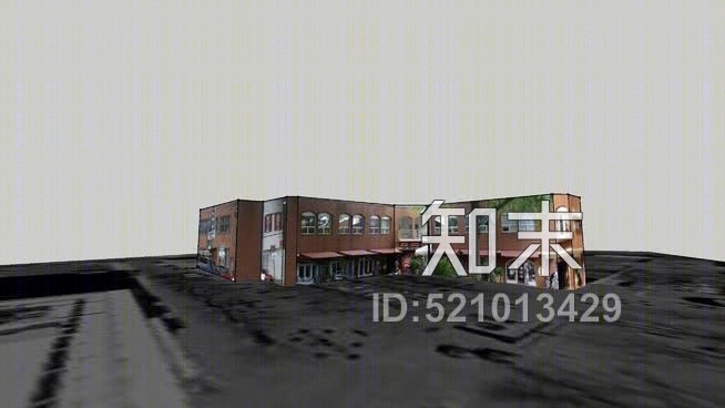 佐卡罗餐厅SU模型下载【ID:521013429】