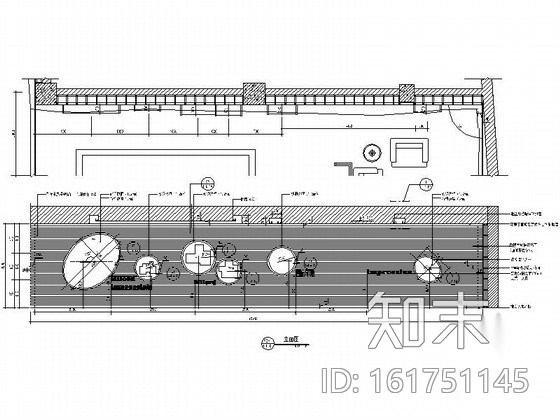 [芜湖]某名流售楼处室内装修图cad施工图下载【ID:161751138】