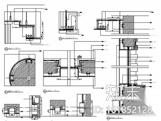 [杭州]某豪华住宅高级会所施工图cad施工图下载【ID:161852128】