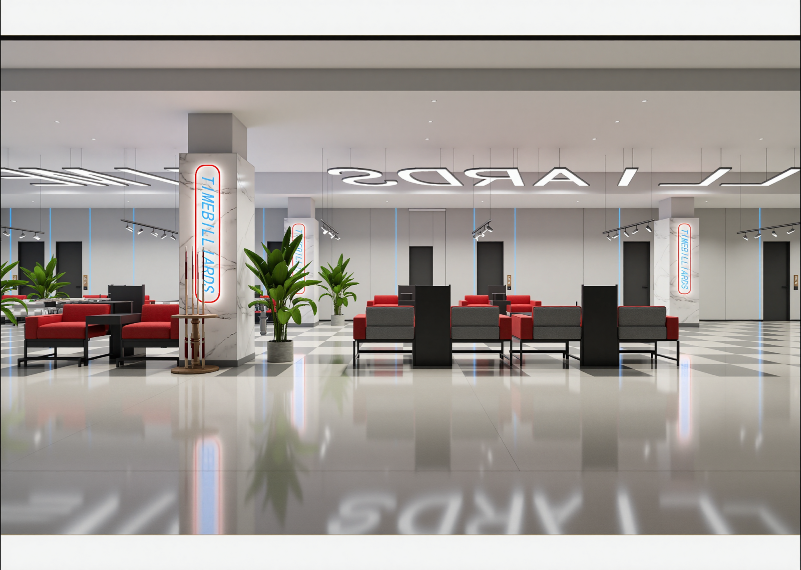 现代家具展厅3D模型下载【ID:1214708853】