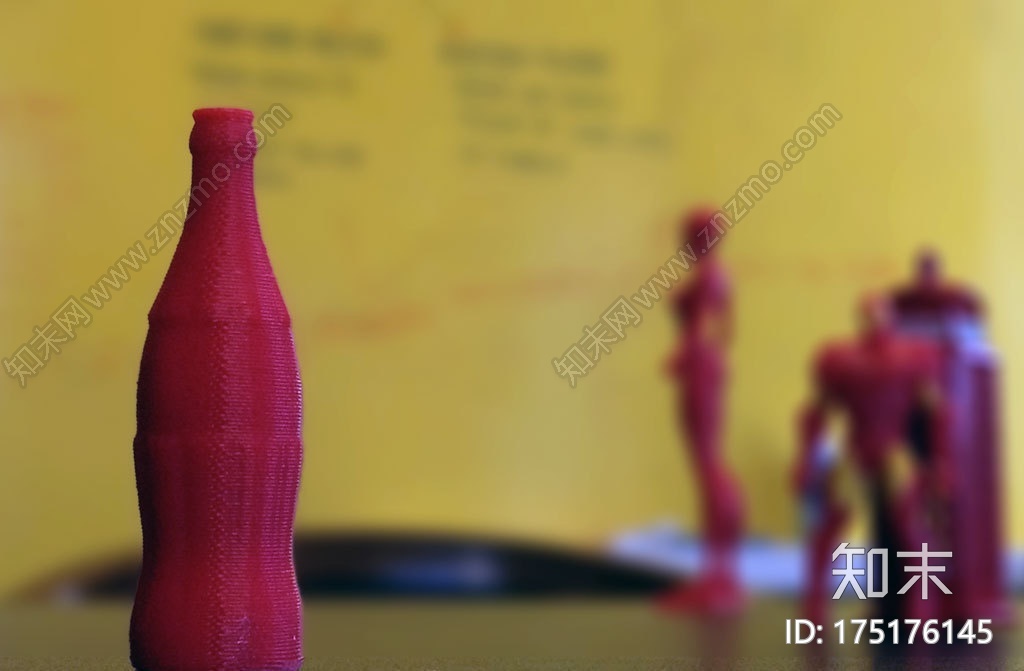 可乐瓶子3d打印模型下载【ID:175176145】