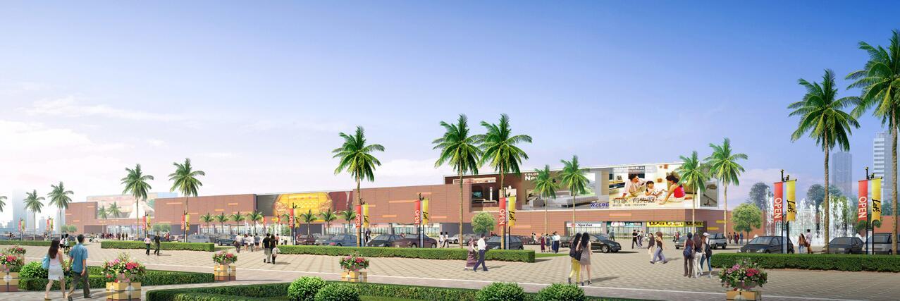 [广东]某城市光辉家具城建筑方案文本设计（27页）cad施工图下载【ID:149947160】