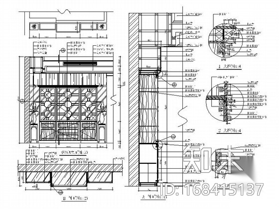 特色花园豪华双层别墅室内装修图cad施工图下载【ID:168415137】