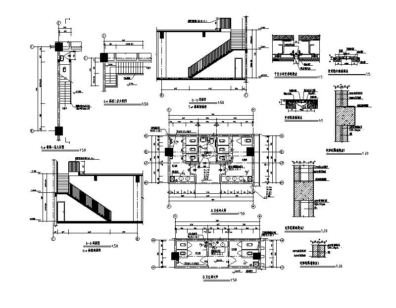 [宁夏]多层现代风格农贸市场建筑施工图（含效果图及全专...cad施工图下载【ID:151482129】