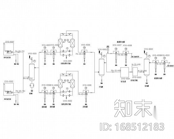 [河北]大型生产厂房暖通空调全套系统设计施工图（流程图...施工图下载【ID:168512183】