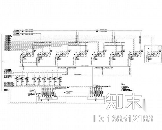 [河北]大型生产厂房暖通空调全套系统设计施工图（流程图...施工图下载【ID:168512183】