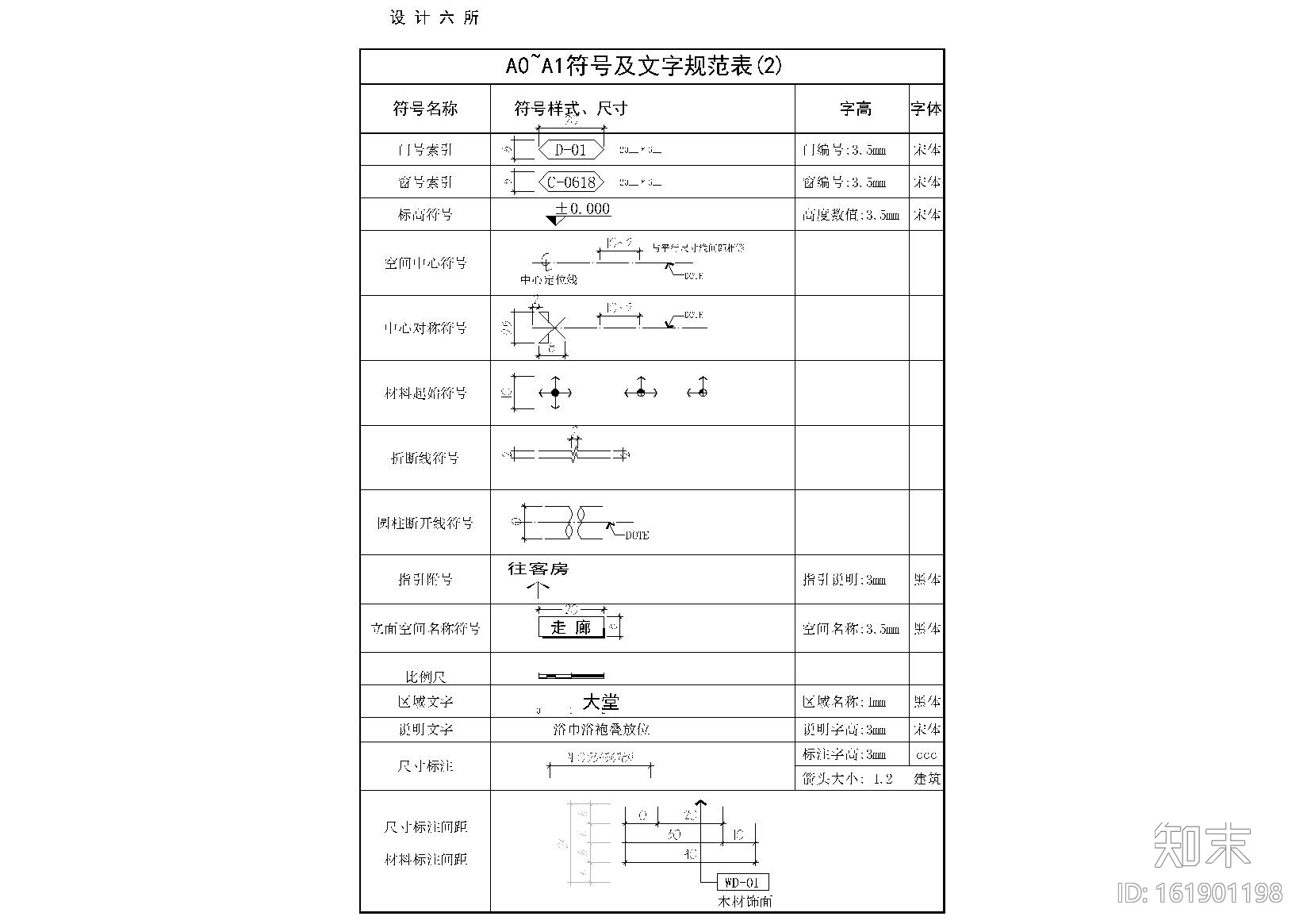 洪涛设计六所制图规范cad施工图下载【ID:161901198】