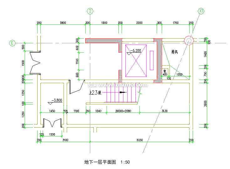 楼梯cad施工图下载【ID:177861122】