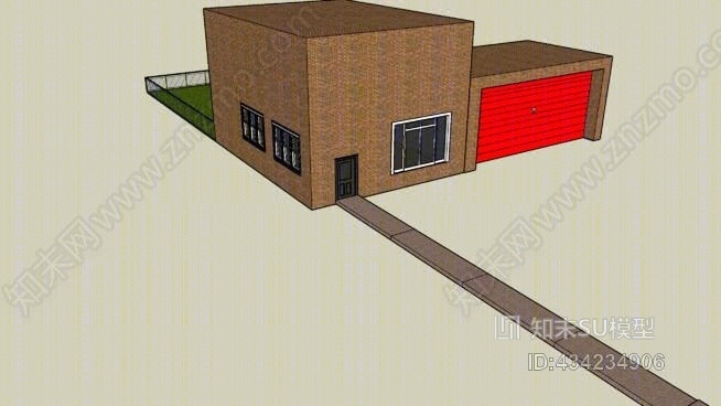 房子SU模型下载【ID:434234906】