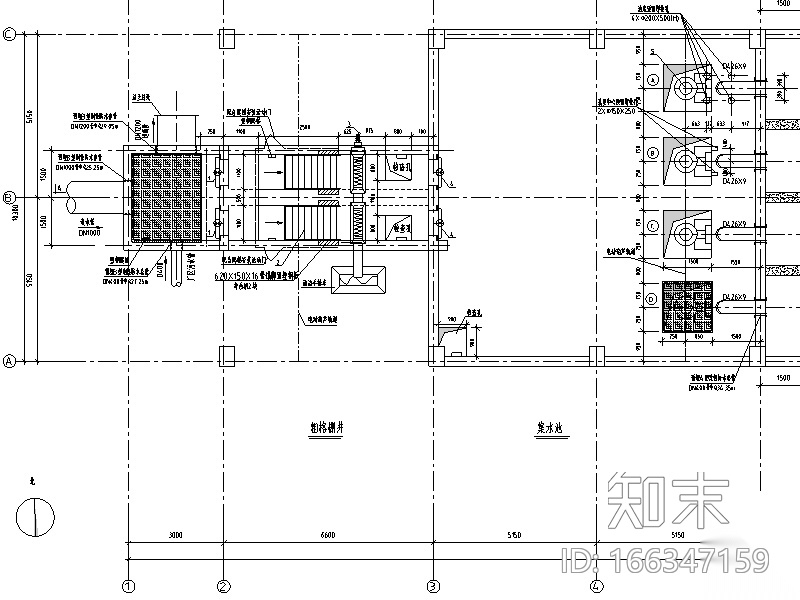 [河北]城市污水处理厂全套工艺图纸（CASS工艺）cad施工图下载【ID:166347159】