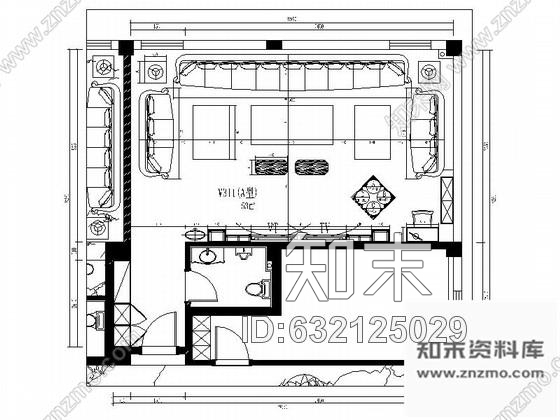 施工图福建欧式国际音乐会所包厢设计装修图cad施工图下载【ID:632125029】