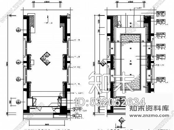 施工图成都五星酒店走廊及电梯厅施工图施工图下载【ID:532052634】