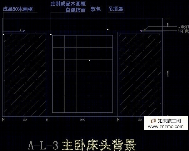 简单的4室2厅施工图cad施工图下载【ID:36938369】