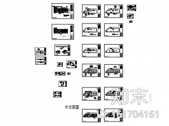 [无锡]某板式品牌独立家具店室内装修图cad施工图下载【ID:161704161】