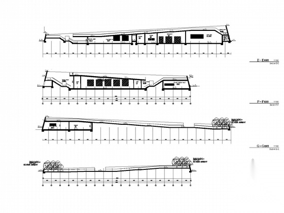 [上海]西欧大型国家馆建筑施工图（上海知名大学设计院设...cad施工图下载【ID:166232149】