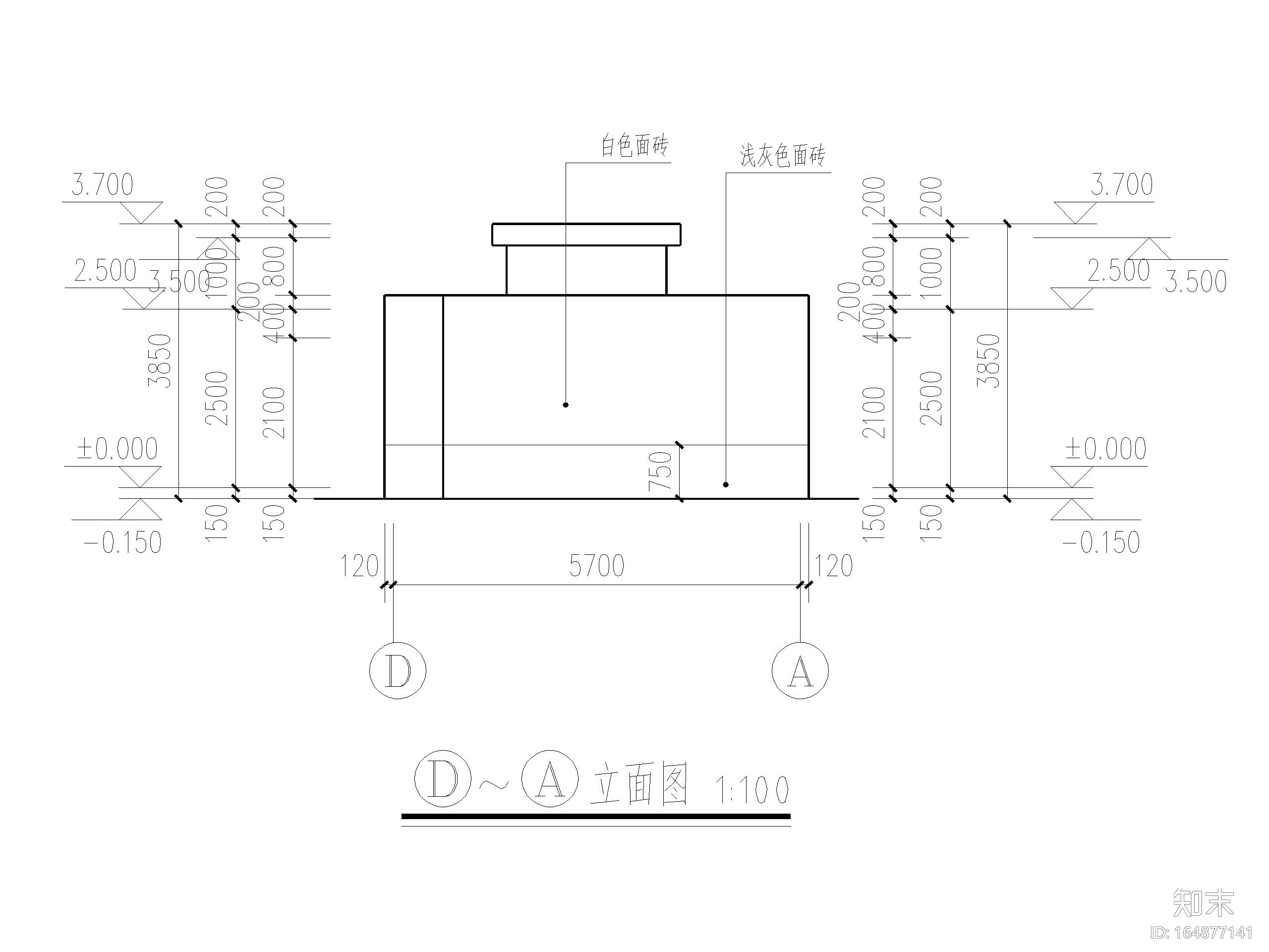 湖滨路公厕提升改造重建建筑施工图cad施工图下载【ID:164877141】