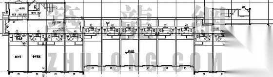 某大学生宿舍楼建筑设计方案cad施工图下载【ID:166716120】