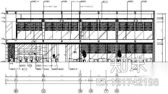 知名高尚楼盘营销中心施工图（装饰+水电+实景）cad施工图下载【ID:161742198】