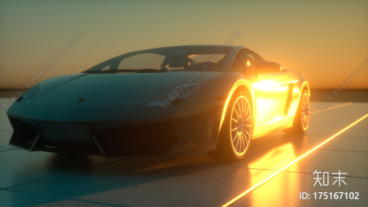 车CG模型下载【ID:175167102】