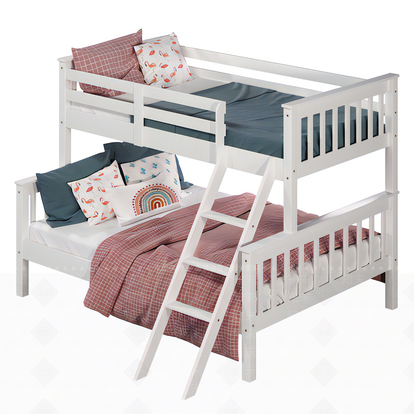 现代上下铺3D模型下载【ID:1126895135】